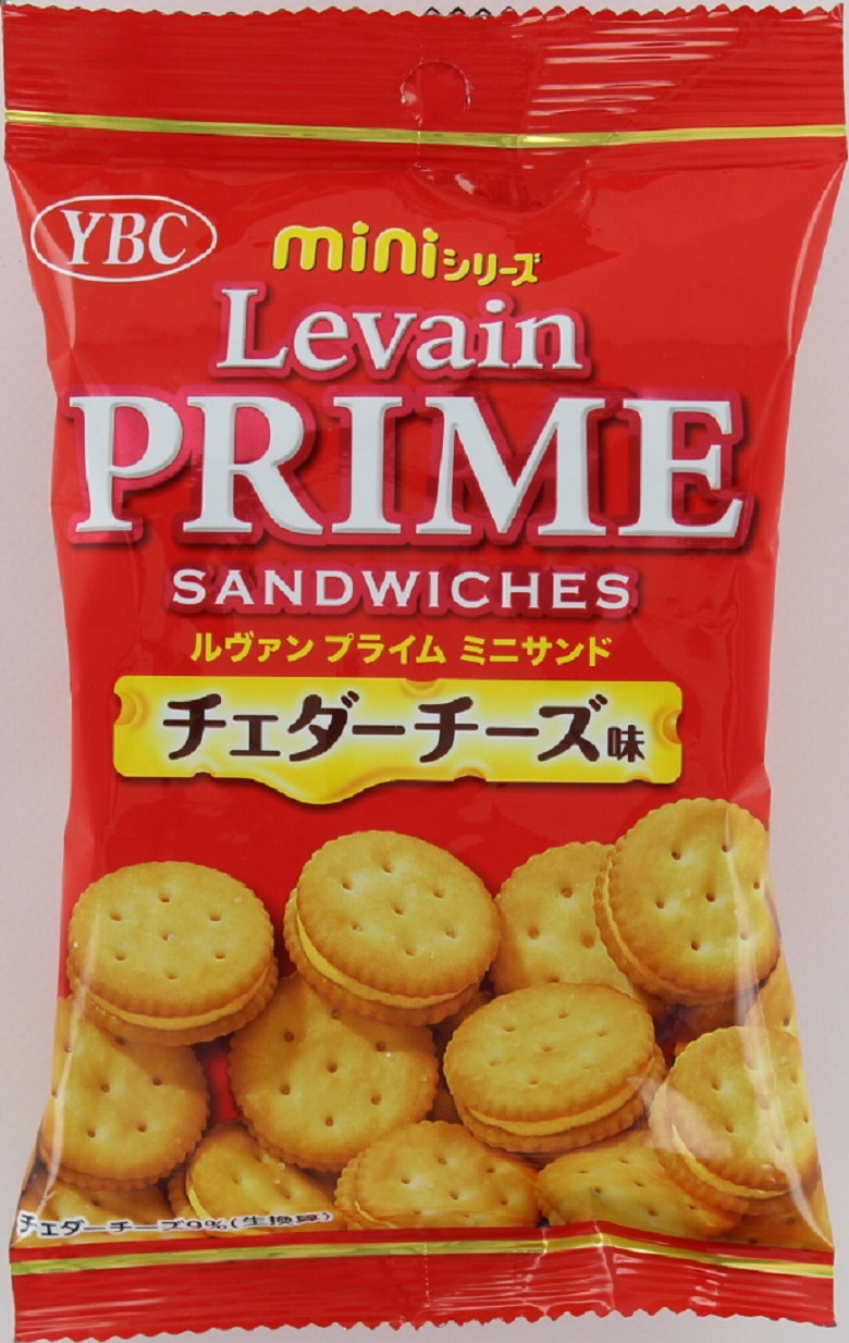 ヤマザキビスケット　ルヴァンプライムミニサンド　チェダーチーズ味